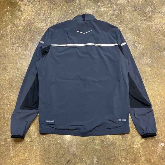 Isaora Training 4274 Asymmetric Zip Front Track Jacket Men's Medium - Picture 3 of 10